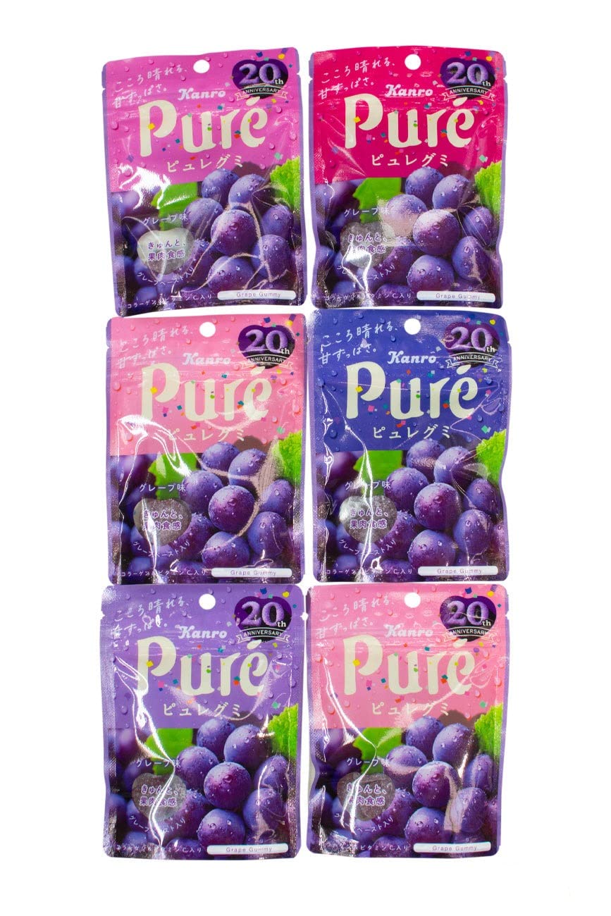 カンロ ピュレグミ グレープ✖️100個 Amazon | カンロ ピュレグミ グレープ 56g | カンロ | グミ 通販